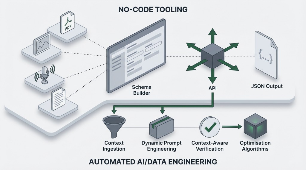 Multimodal data compiler illustration
